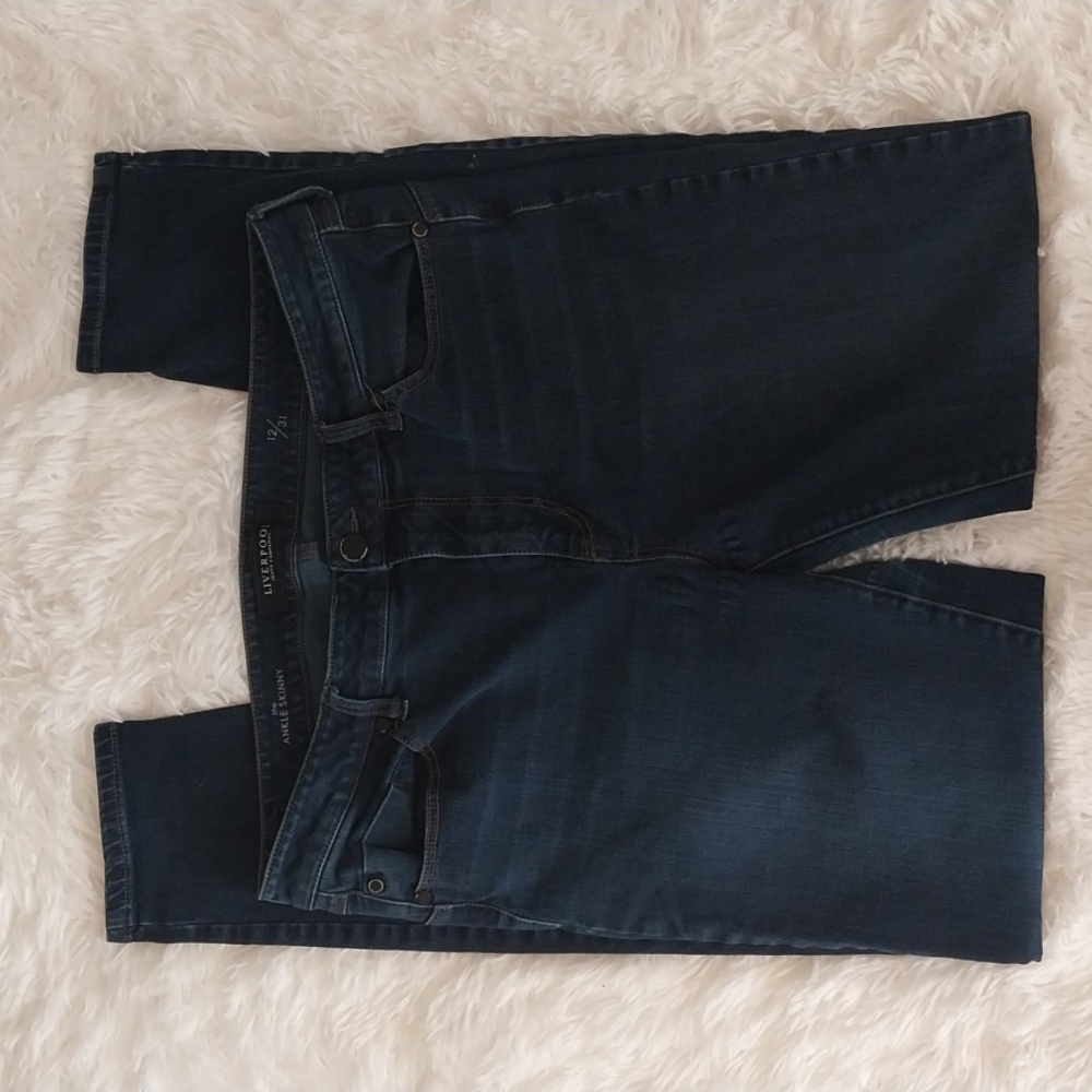 Liverpool The Ankle Skinny Dark Wash